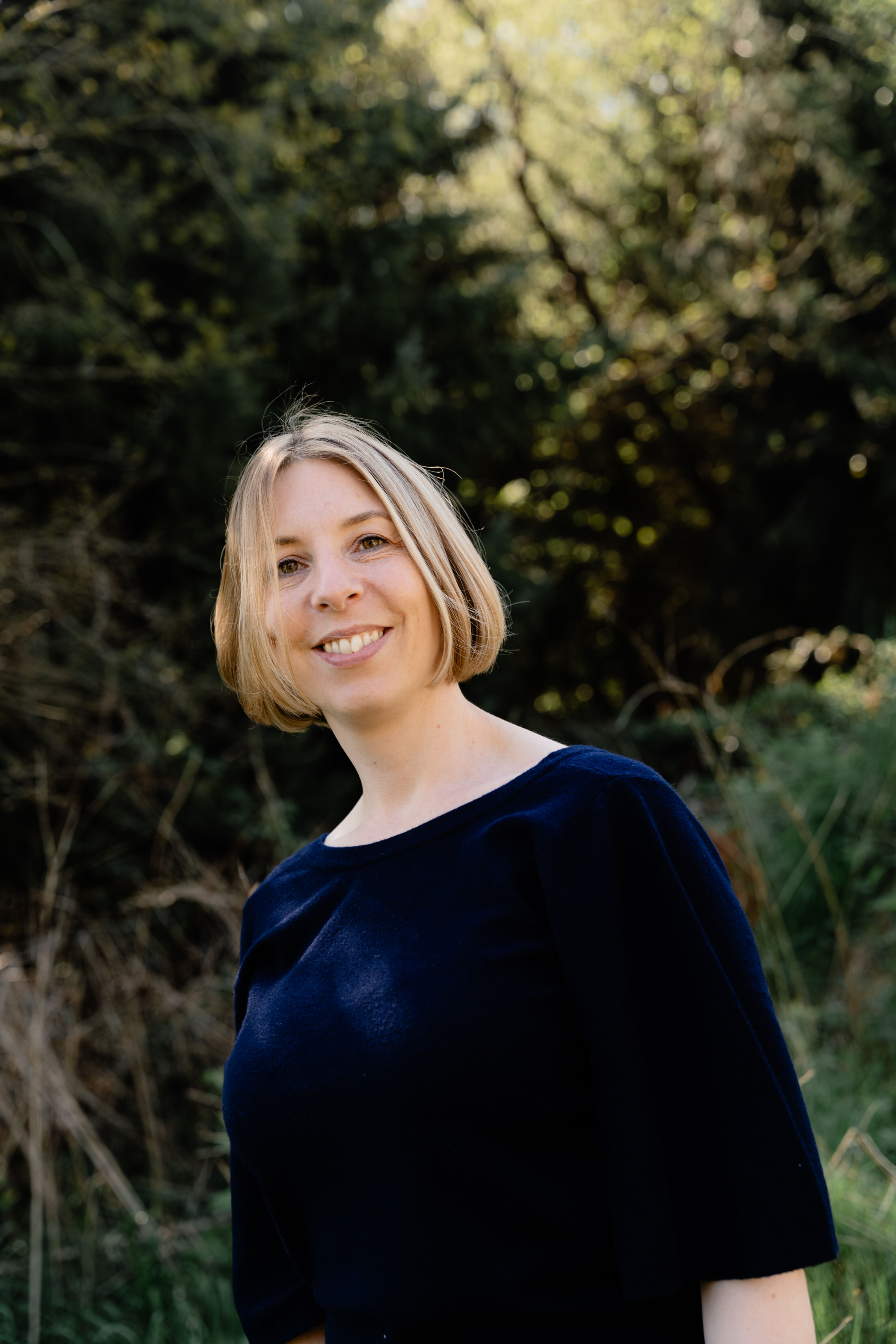 Portret van Katrien Cooreman, ceremoniespreker